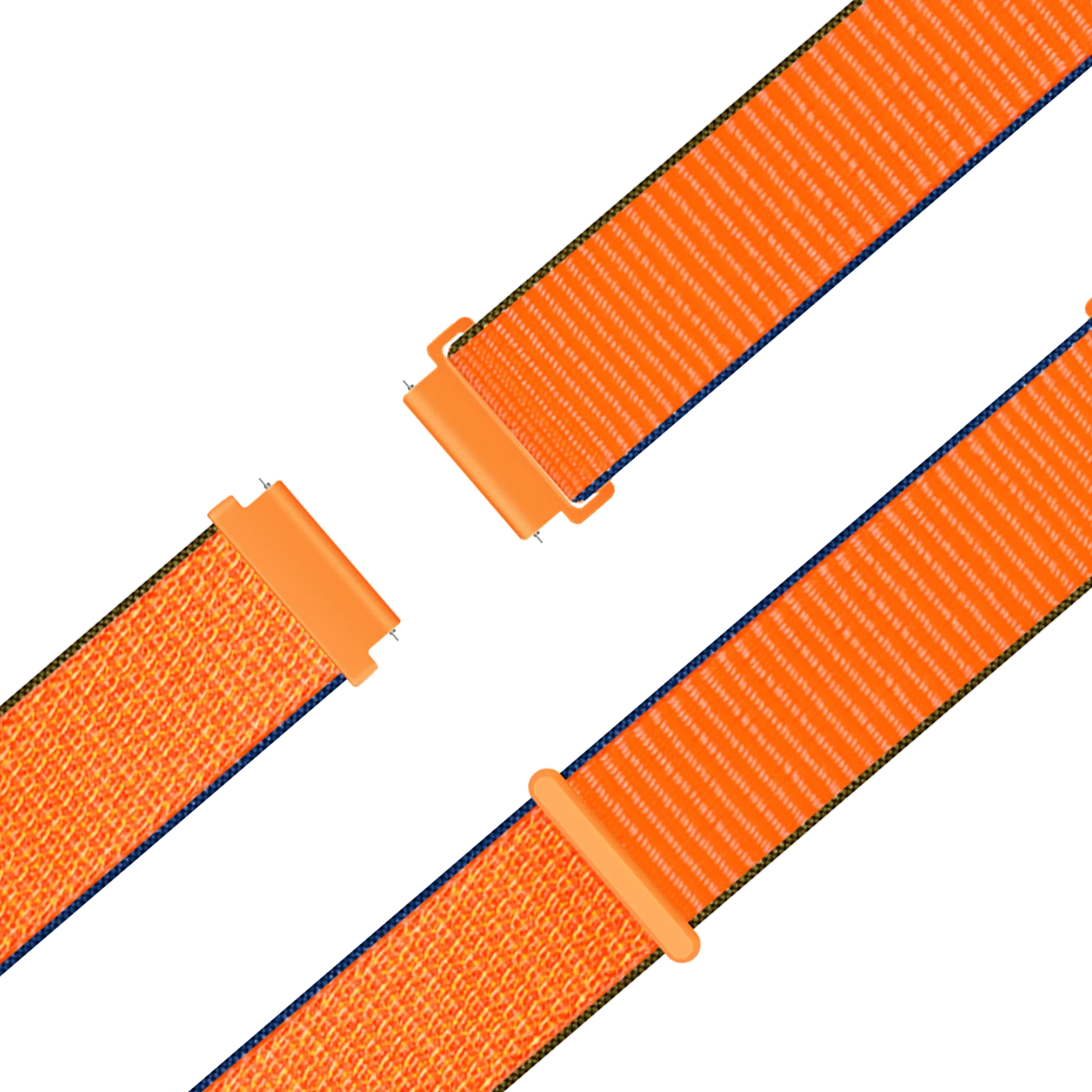 Bandz Garmin Forerunner 265s Nylon Loop Strap (Kumquat)
