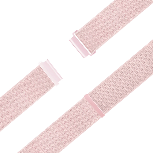 Bandz Garmin Forerunner 70 Nylon Loop Armband (Hellrosa)