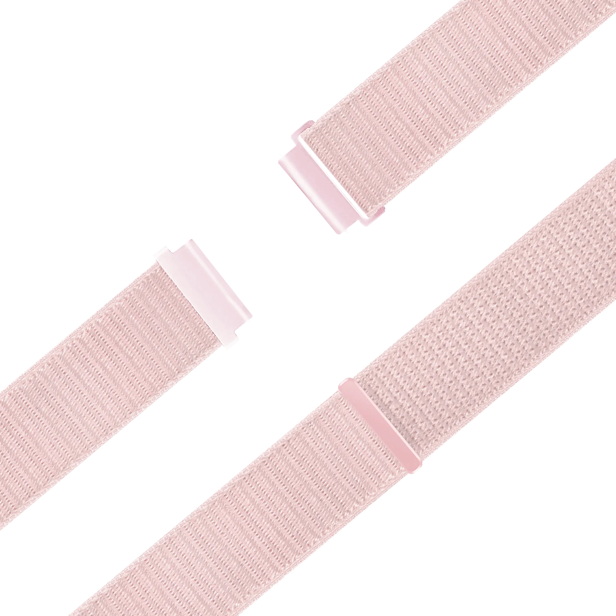Bandz Garmin Forerunner 170 Nylon Loop Armband (Hellrosa)