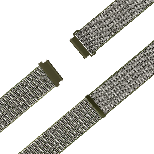 Bandz Garmin Forerunner 70 Nylon Loop Strap (Olive Green)