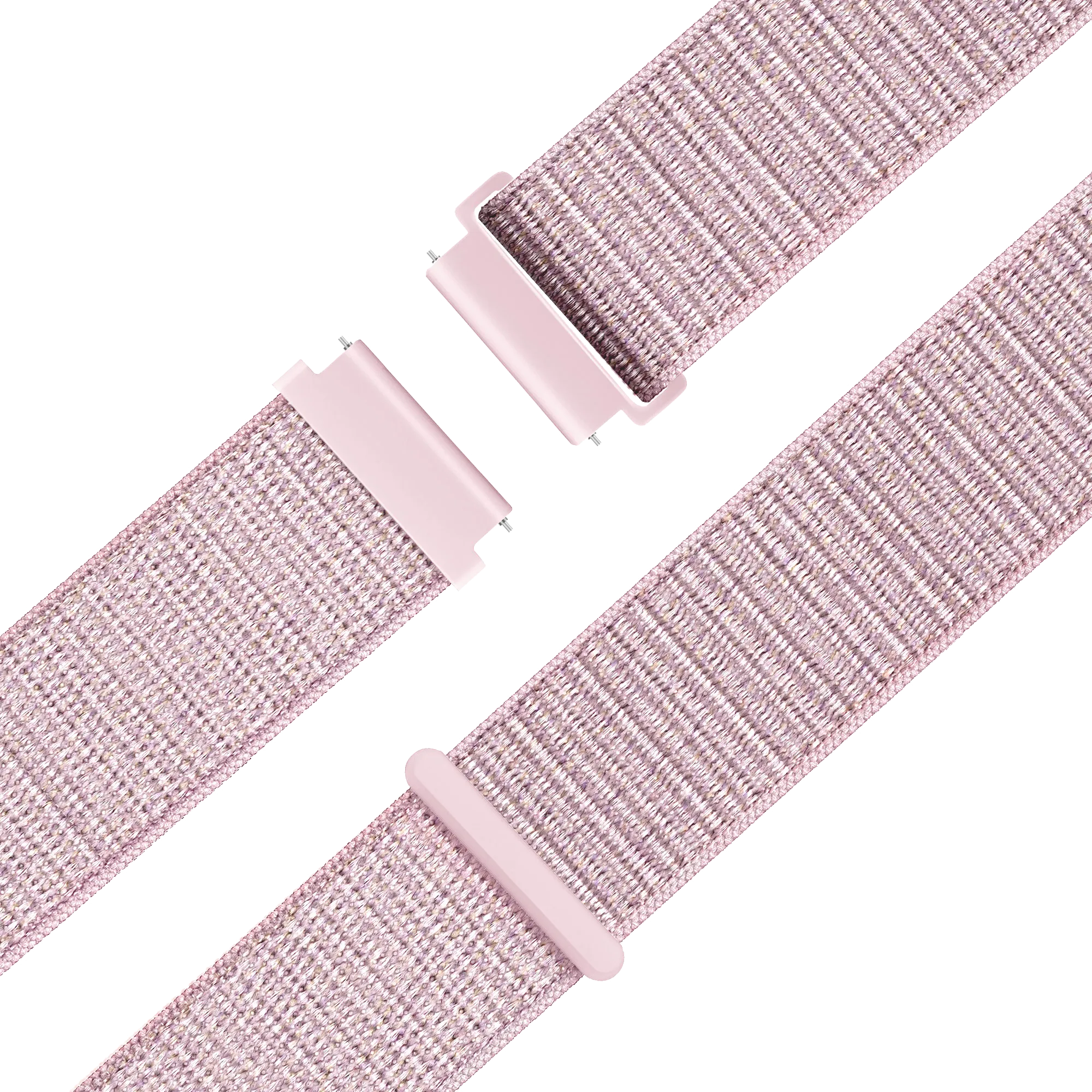 Bandz Garmin Forerunner 70 Nylon Loop Armband (Rosa)