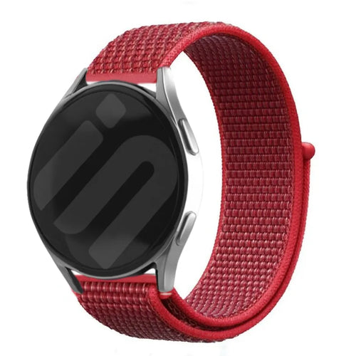 Amazfit Active Nylonarmband (Dunkel Rot)