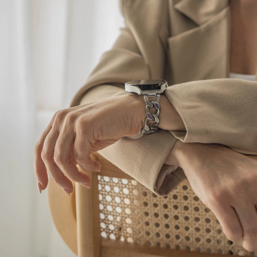 Amazfit GTS 3 Stahlkettenband (Silber)