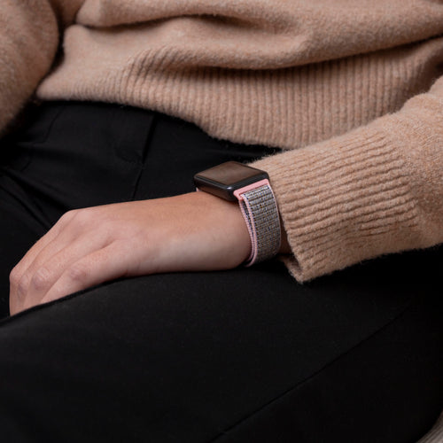 Huawei Band 10 Nylonarmband (Rosa)