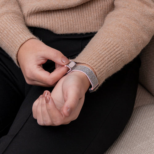 Huawei Band 10 Nylonarmband (Rosa)