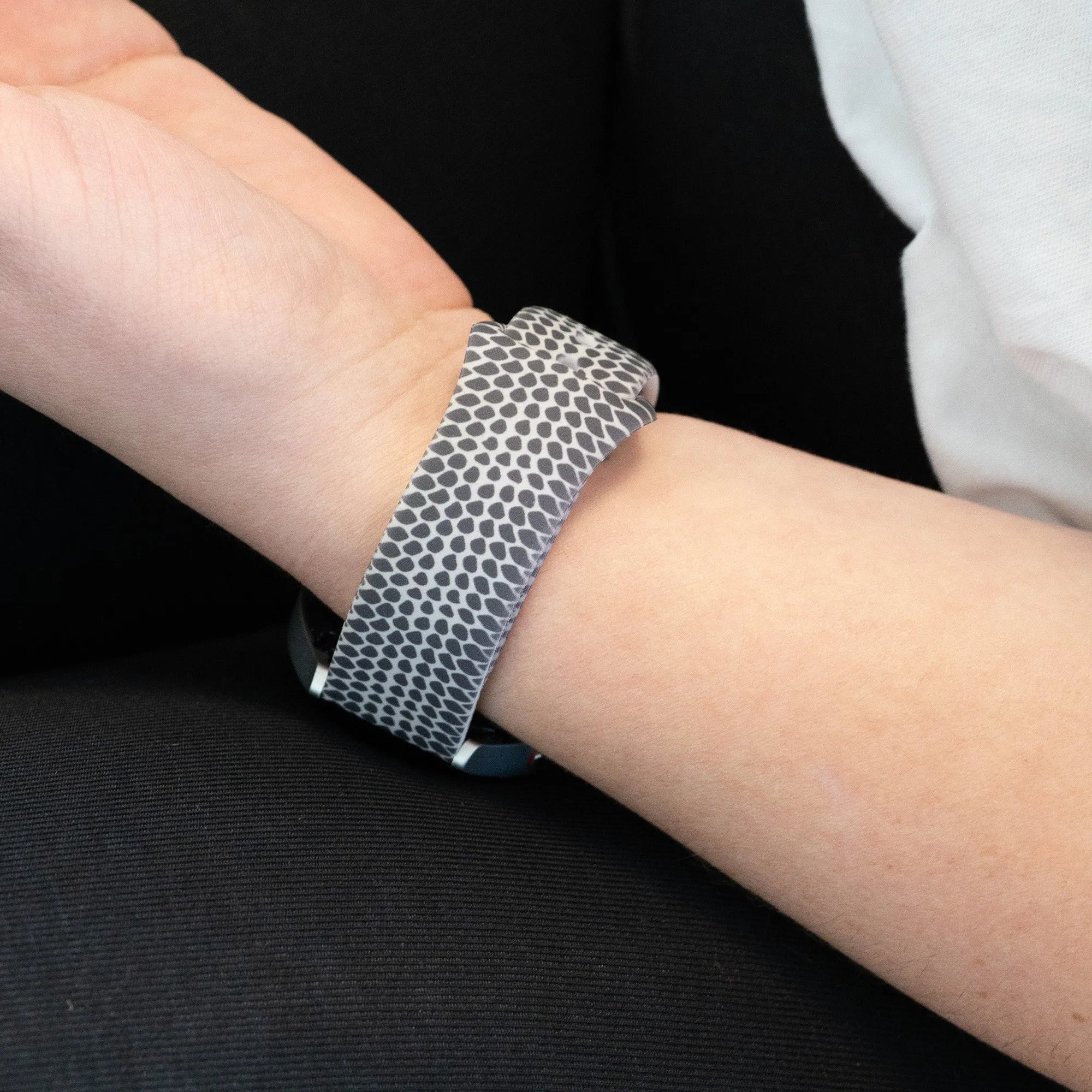 Bandz Oozoo Smartwatch 20mm Patterned Strap (Snake)