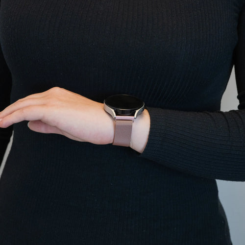 Bandz Polar Ignite 3 Milanese Loop Strap (Pink)