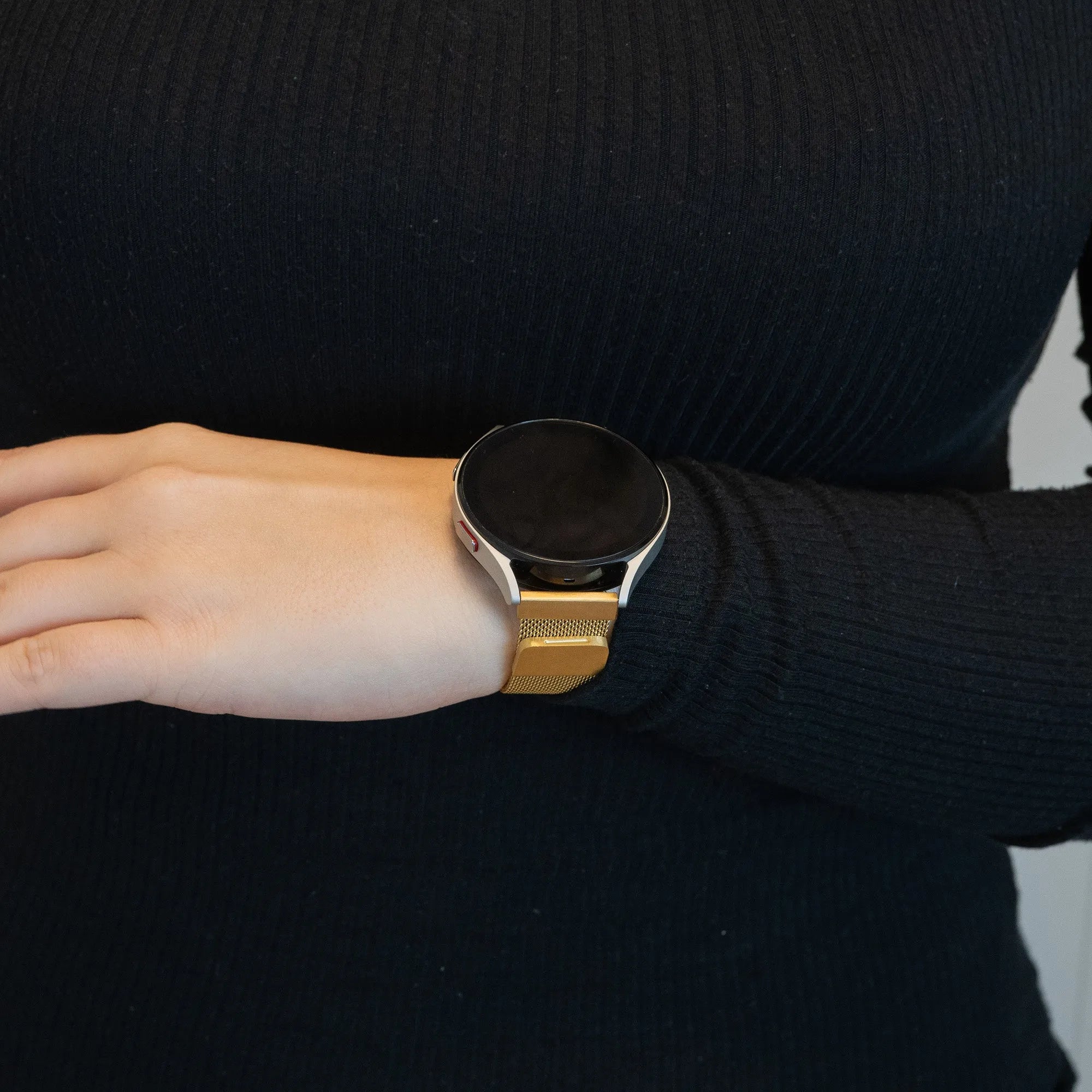 Bandz Maoo Ventura Milanese Loop Strap (Gold)