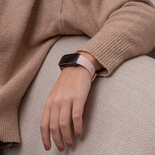 Huawei Band 8 Classic Silikonarmband (Rosa)