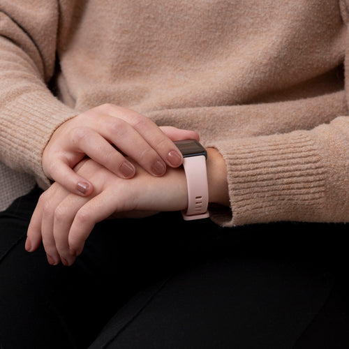 Huawei Band 8 Classic Silikonarmband (Rosa)