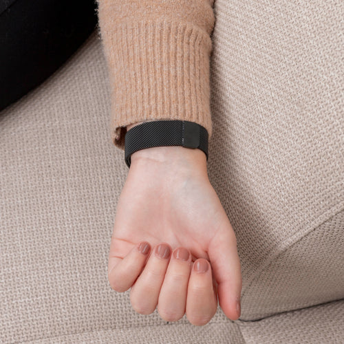 Xiaomi Smart Band 8 Pro Milanese Armband (Schwarz)