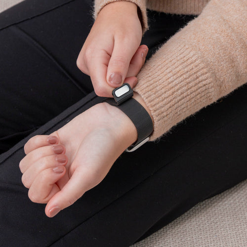 Xiaomi Smart Band 8 Pro Milanese Armband (Schwarz)