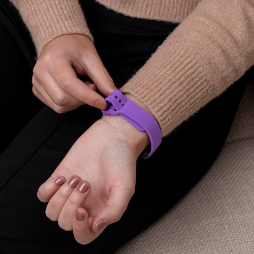Samsung Galaxy Fit 3 Silikonarmband (Lila)