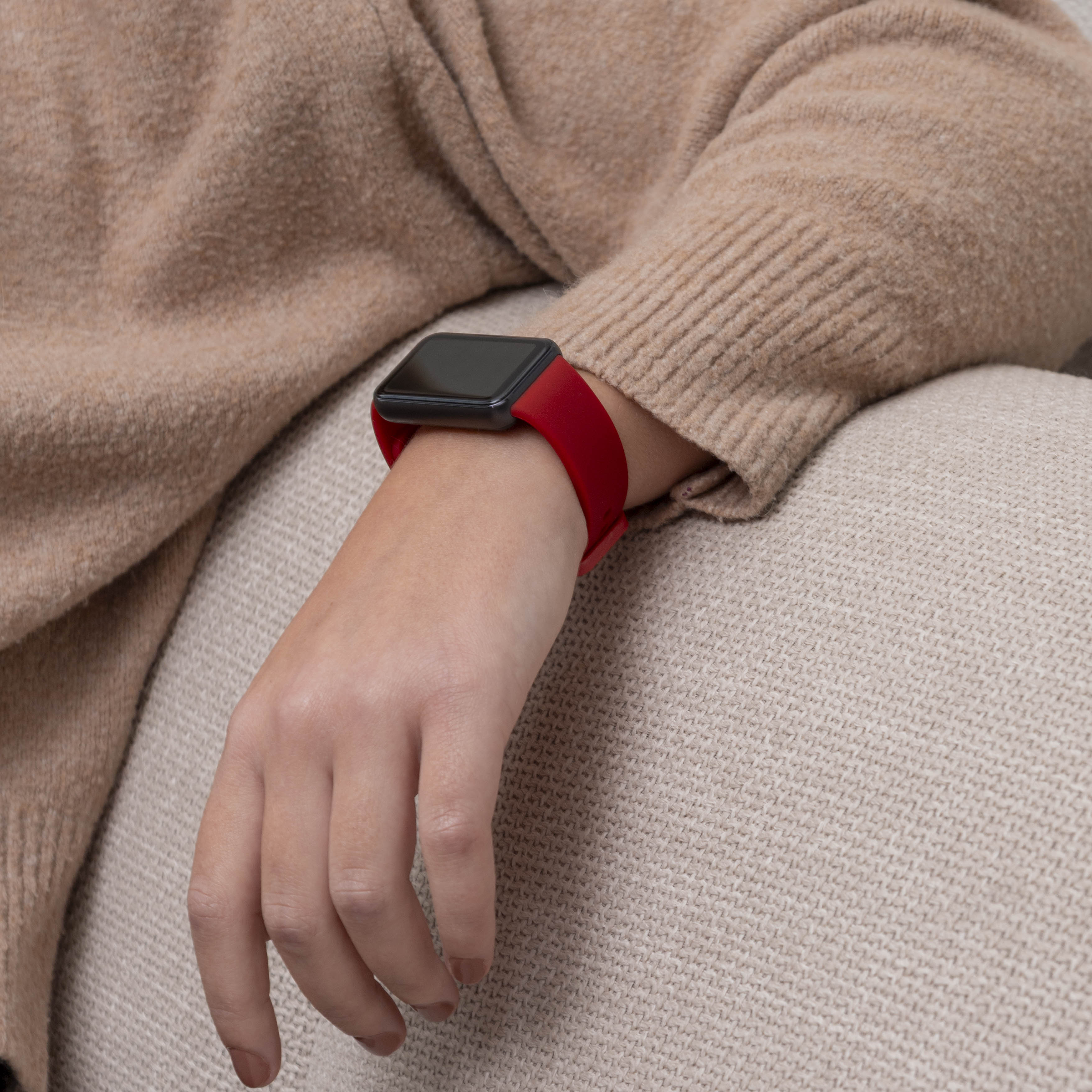 Samsung Galaxy Fit 3 Silicone Strap (Red)