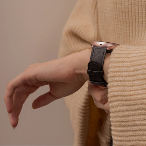OnePlus Watch 3 - 46mm Modern Leather Strap (Black)