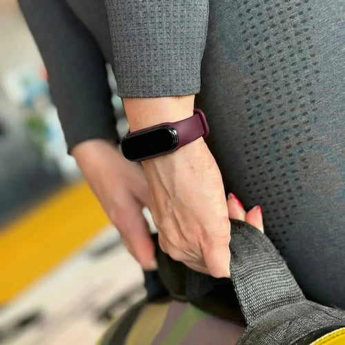 Xiaomi Mi Band 5 Silicone Strap (Dark Red)
