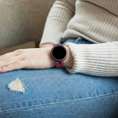 Garmin Lily Silicone Strap (Burgundy)