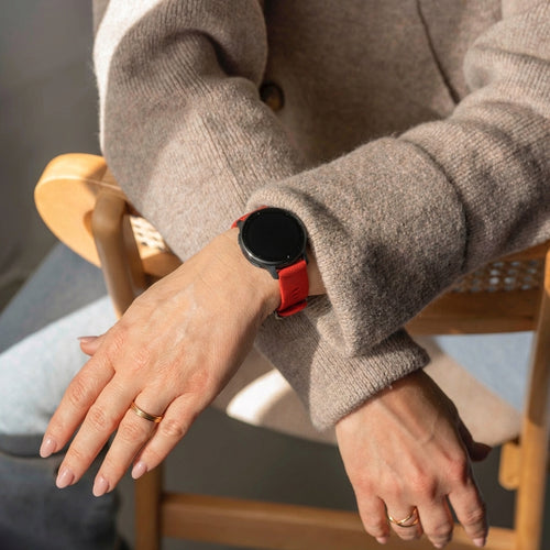 Garmin Vivoactive 5 Silikonarmband (Rot)