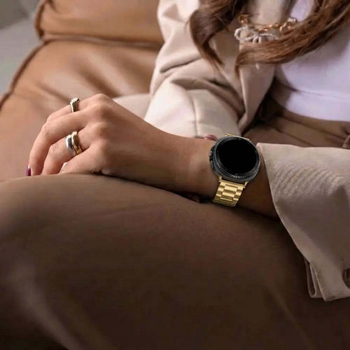 Samsung Galaxy Watch 8 Classic Stahlarmband (Gold)