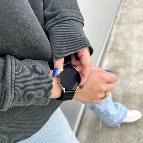 Amazfit Bip 6 Adjustable Woven Strap (Black)
