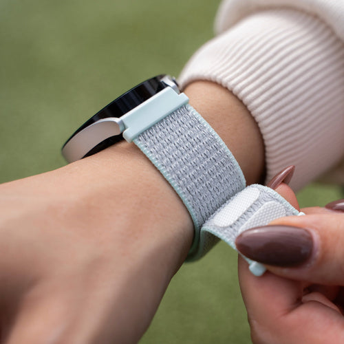 Withings ScanWatch 2 - 42mm Nylonarmband (Hell Cyan)