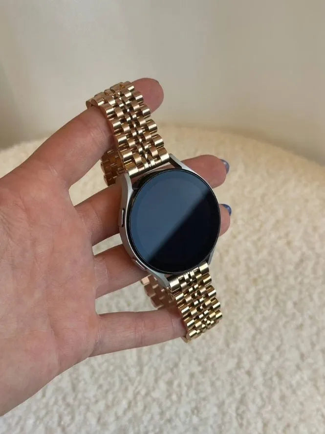 xoxo Wildhearts Xiaomi Amazfit Bip Stahlarmband (Roségold)