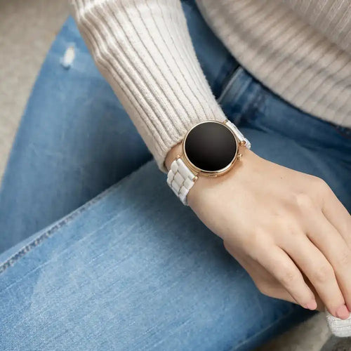 Huawei Watch GT 6 - 41mm keramiek bandje (wit_goud)