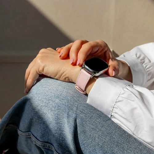 Xiaomi Smart Band 9 Leather Strap (Pink)