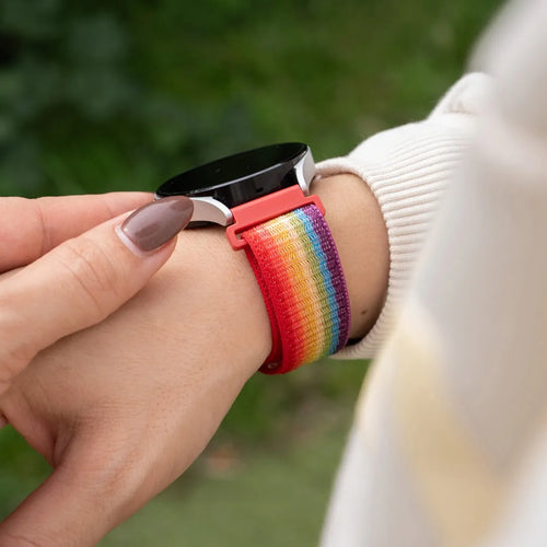 ICE Smart TKS Rectangular 1.41 Nylon Strap (Rainbow)