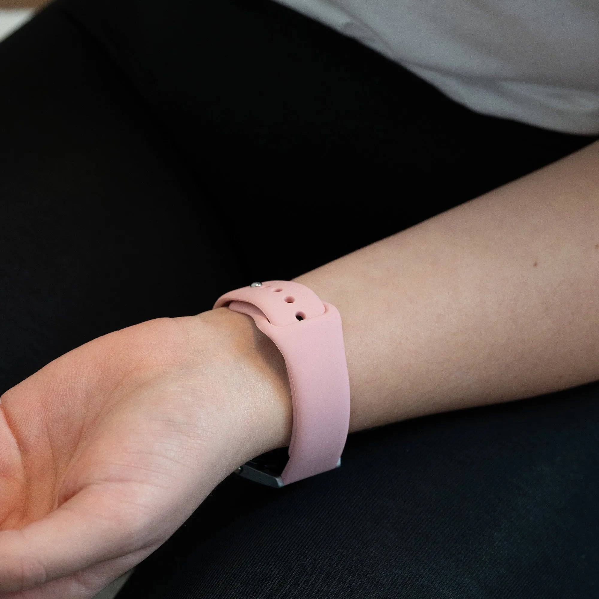 Bandz Actyve Smartwatch 20mm Sportarmband 'Deluxe' (Hellrosa)
