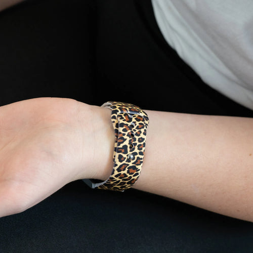 Bandz Oozoo Smartwatch 20mm Patterned Strap (Leopard)