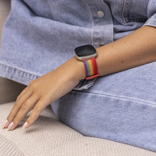 Nylon Strap, rainbow, lifestyle photo