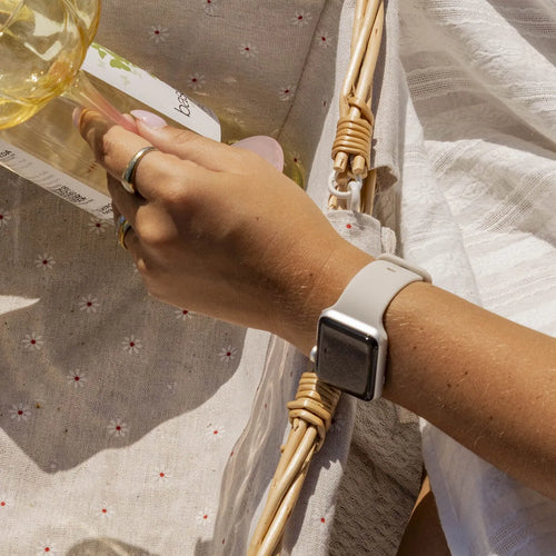 Silicone Strap, starlight, lifestyle photo
