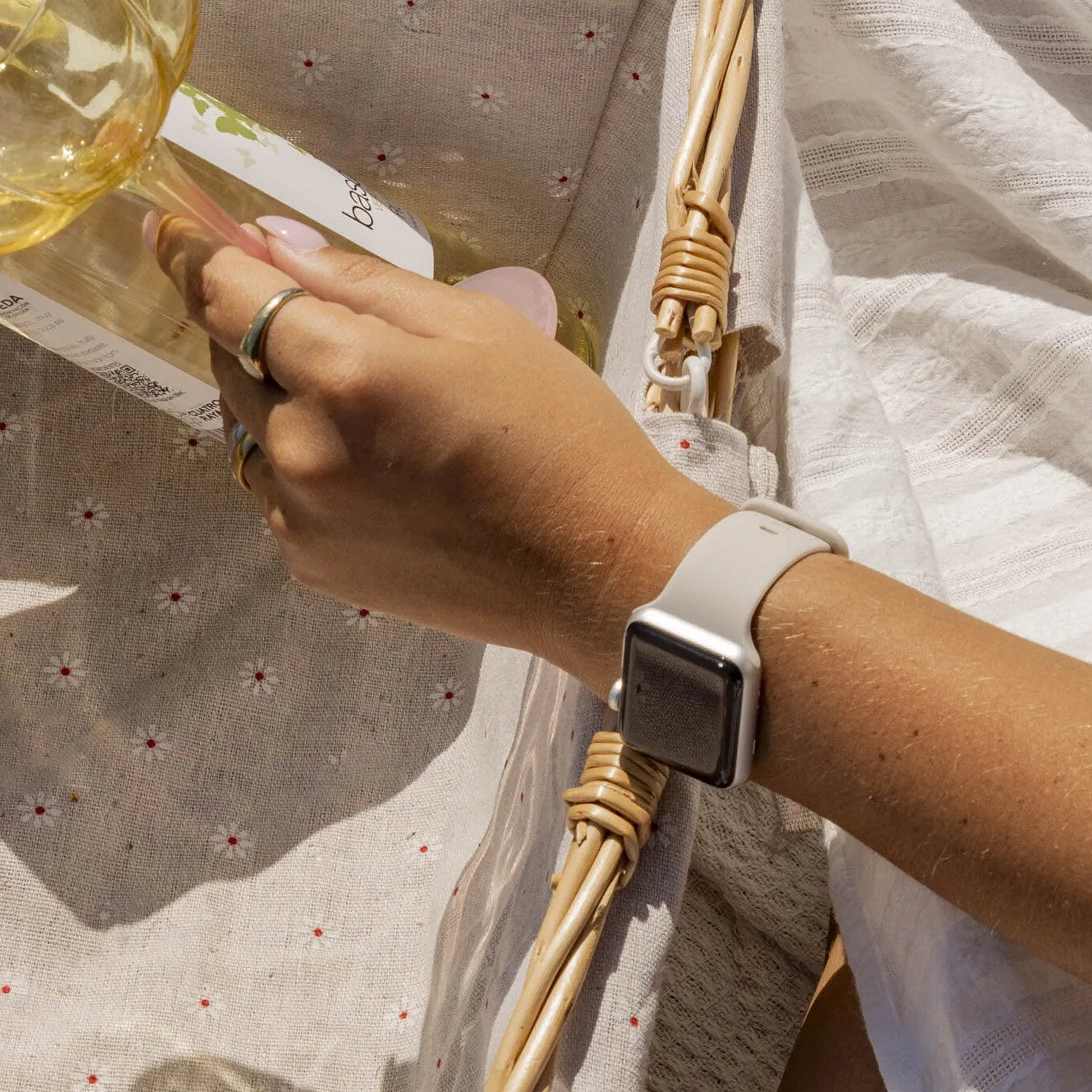 xoxo Wildhearts Apple Watch Silikonarmband (Polarstern)