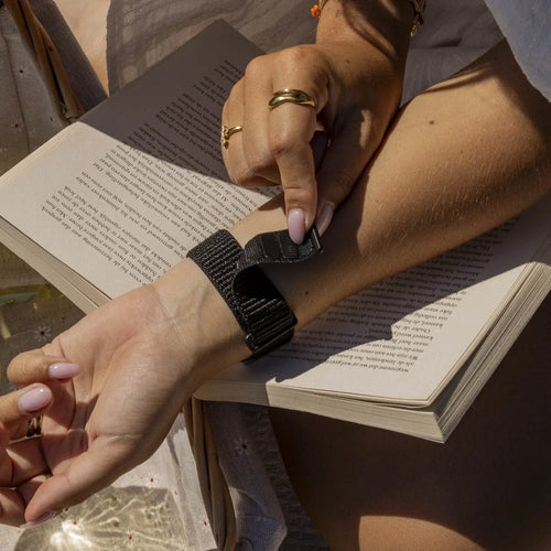 Nylon Strap, black, lifestyle photo