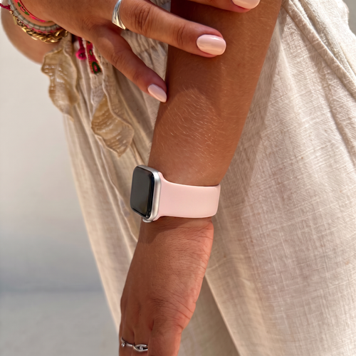 Silicone Strap, light pink, lifestyle photo