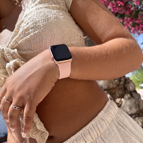 Silicone Strap, light pink, lifestyle photo