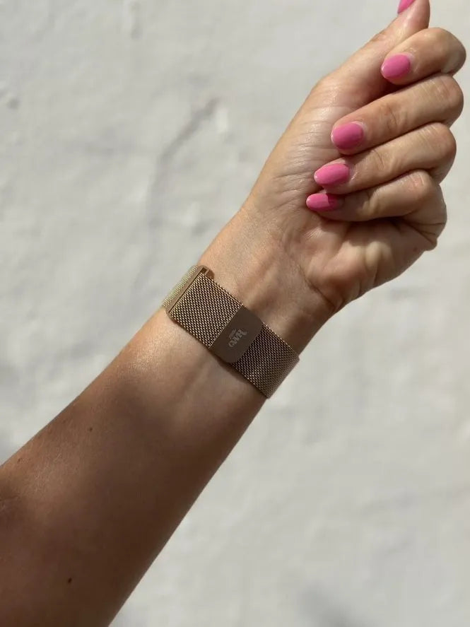 xoxo Wildhearts OnePlus Watch Milanaise Armband (Rosé)