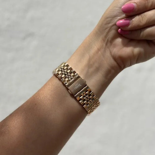 xoxo Wildhearts Polar Ignite Steel Strap (Rose Gold)