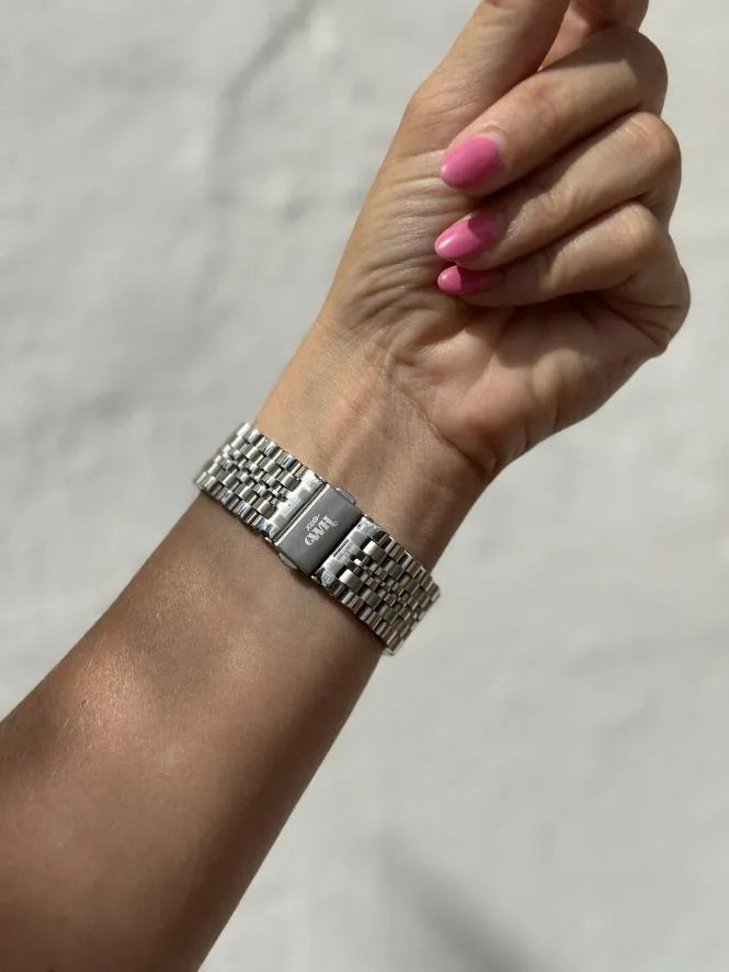 xoxo Wildhearts Xiaomi Amazfit Bip Steel Strap (Silver)
