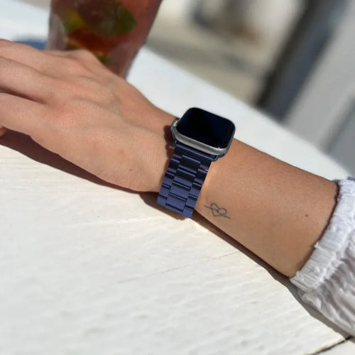 Steel Strap, blue, lifestyle photo