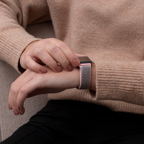 Huawei Band 10 Nylonarmband (Rosa)