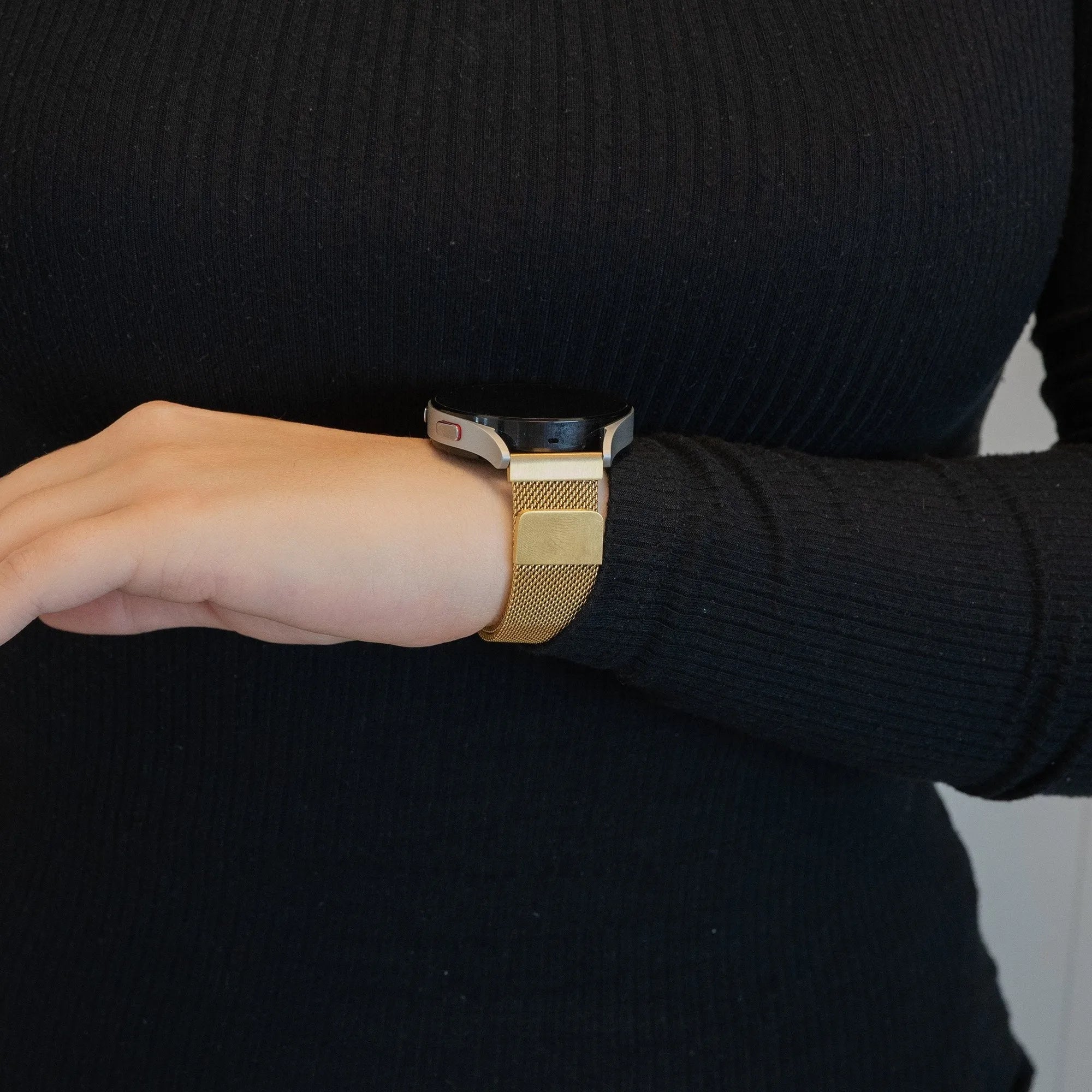Bandz Coros Apex 2 Milanese Loop Armband (Gold)