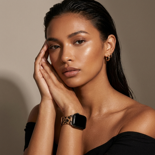Leather Strap, leopard, lifestyle photo