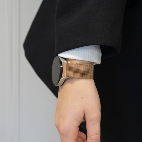 Bandz Samsung Galaxy Watch 4 40mm Milanese Loop Strap (Champagne)