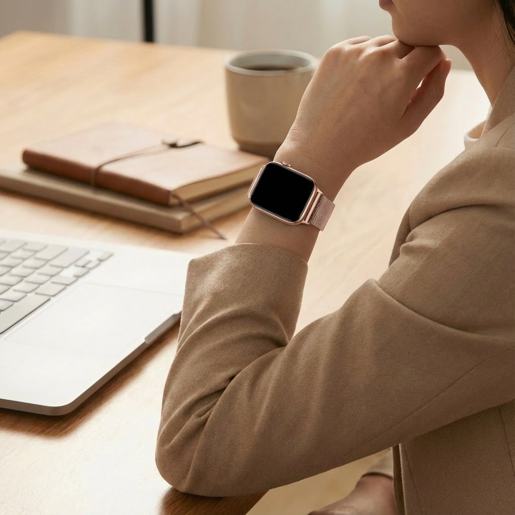Redmi Watch 5 Milanese-Armband (Rosa)