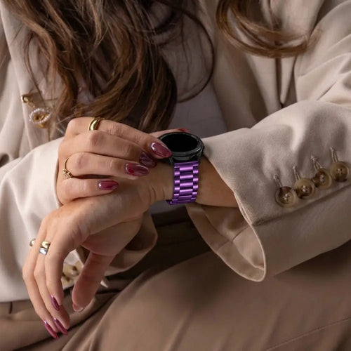 Samsung Galaxy Watch 3 41mm Steel Strap (Purple)