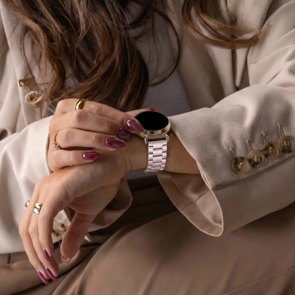 Huawei Watch GT 4 - 41mm Stahlarmband (Rosa)
