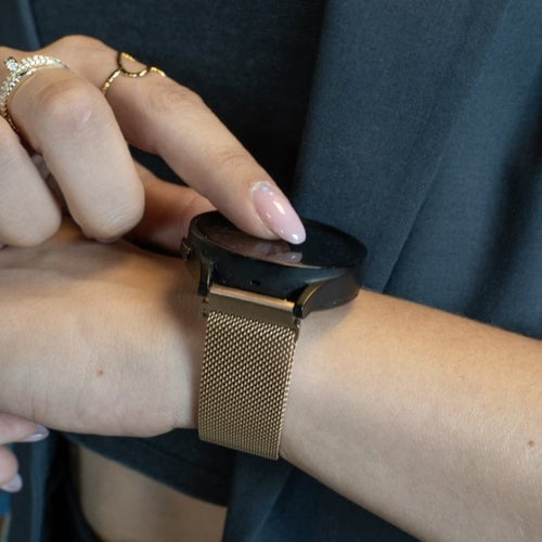 Samsung Galaxy Watch Active Milanese Strap (Rose Gold)