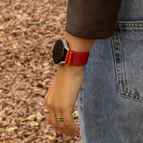 Huawei Watch GT 2 Nylon Strap (Red)